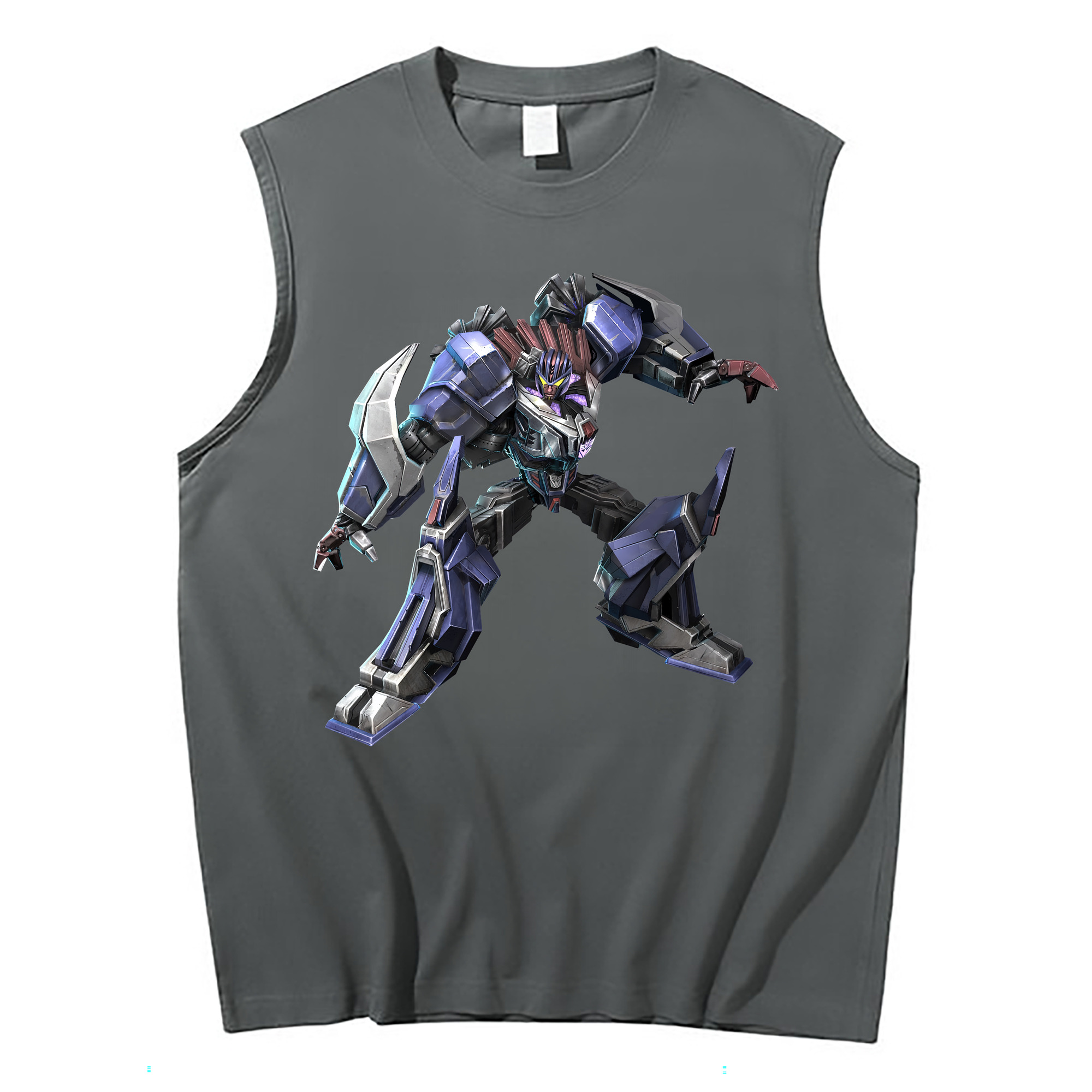 （画像用） Transformers トランスフォーマー コットン100％タンクトップ（フロントプリント）